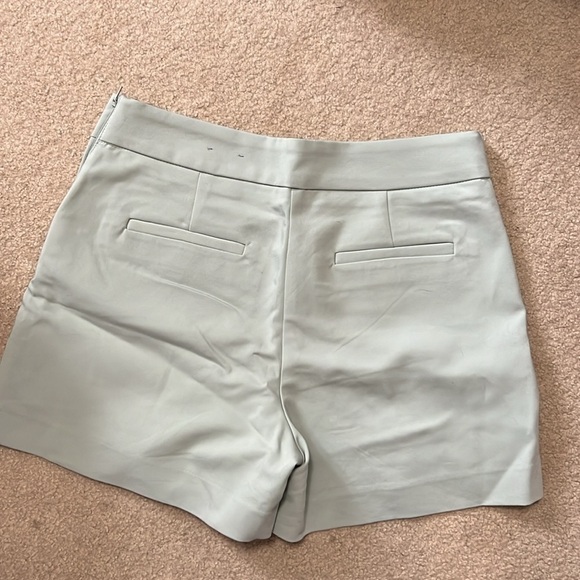 Maurice’s light‎ mint green work dress shorts 7/8 - Picture 2 of 5